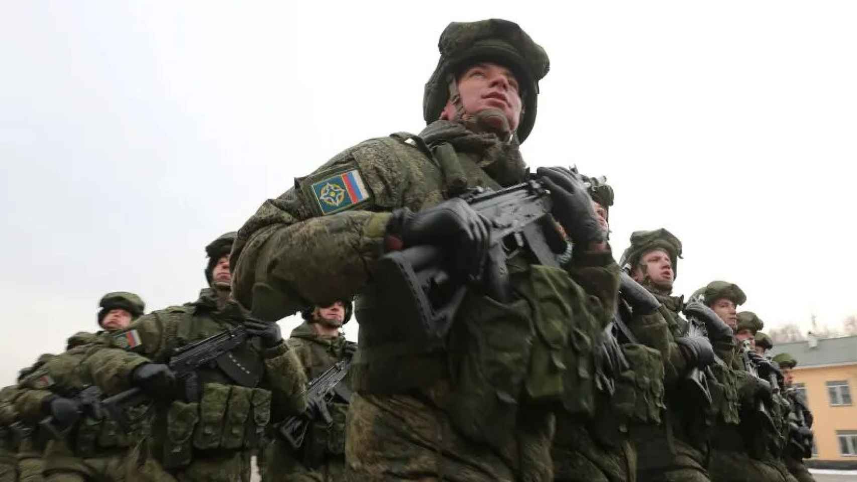 Soldados rusos en una imagen de archivo.