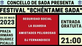 Cartel del festival ‘8chéntame Sada’