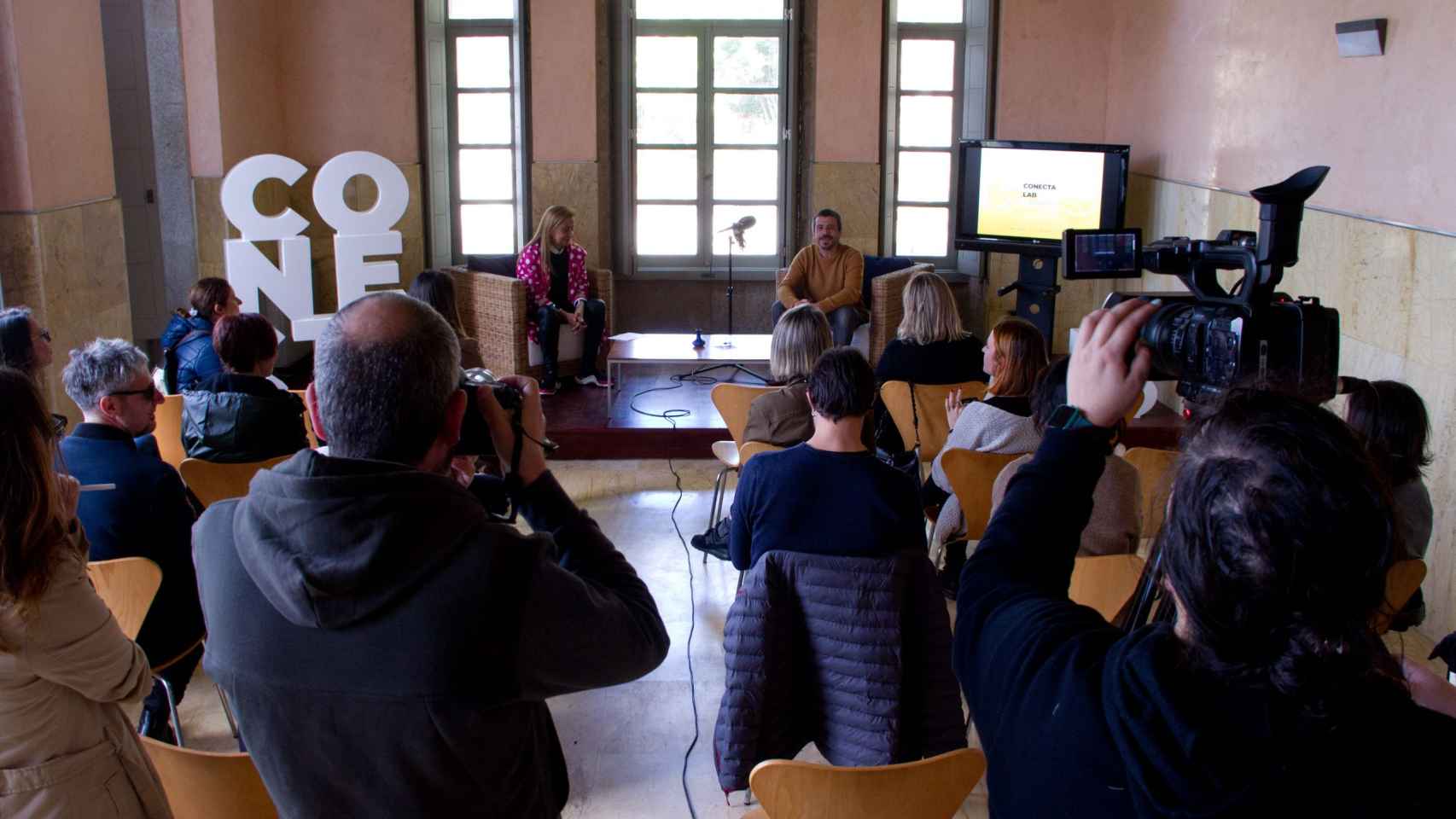 Acto de presentación de  la primera edición de Conecta Lab.