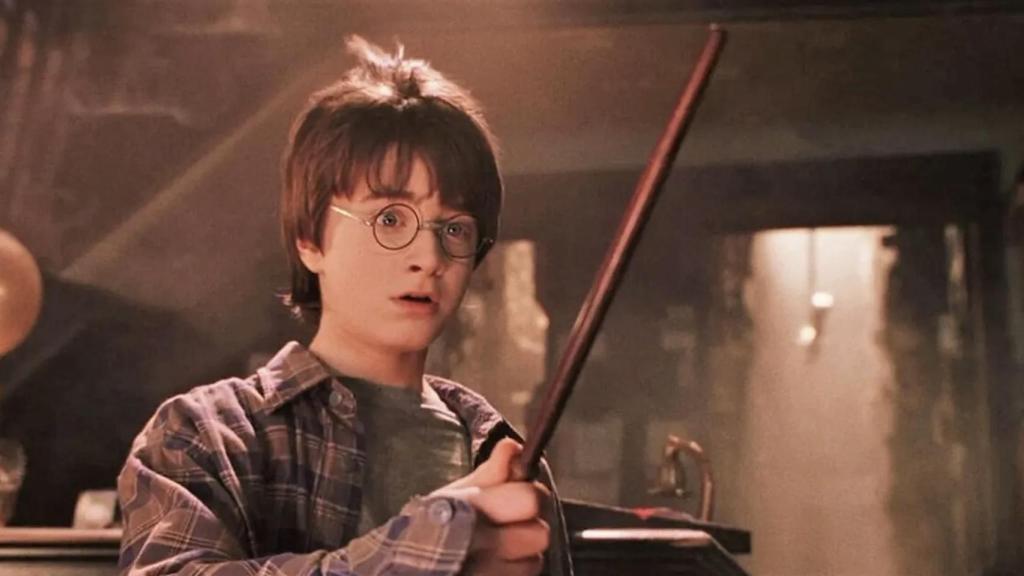 Daniel Radcliffe en una de las películas de la saga 'Harry Potter'.