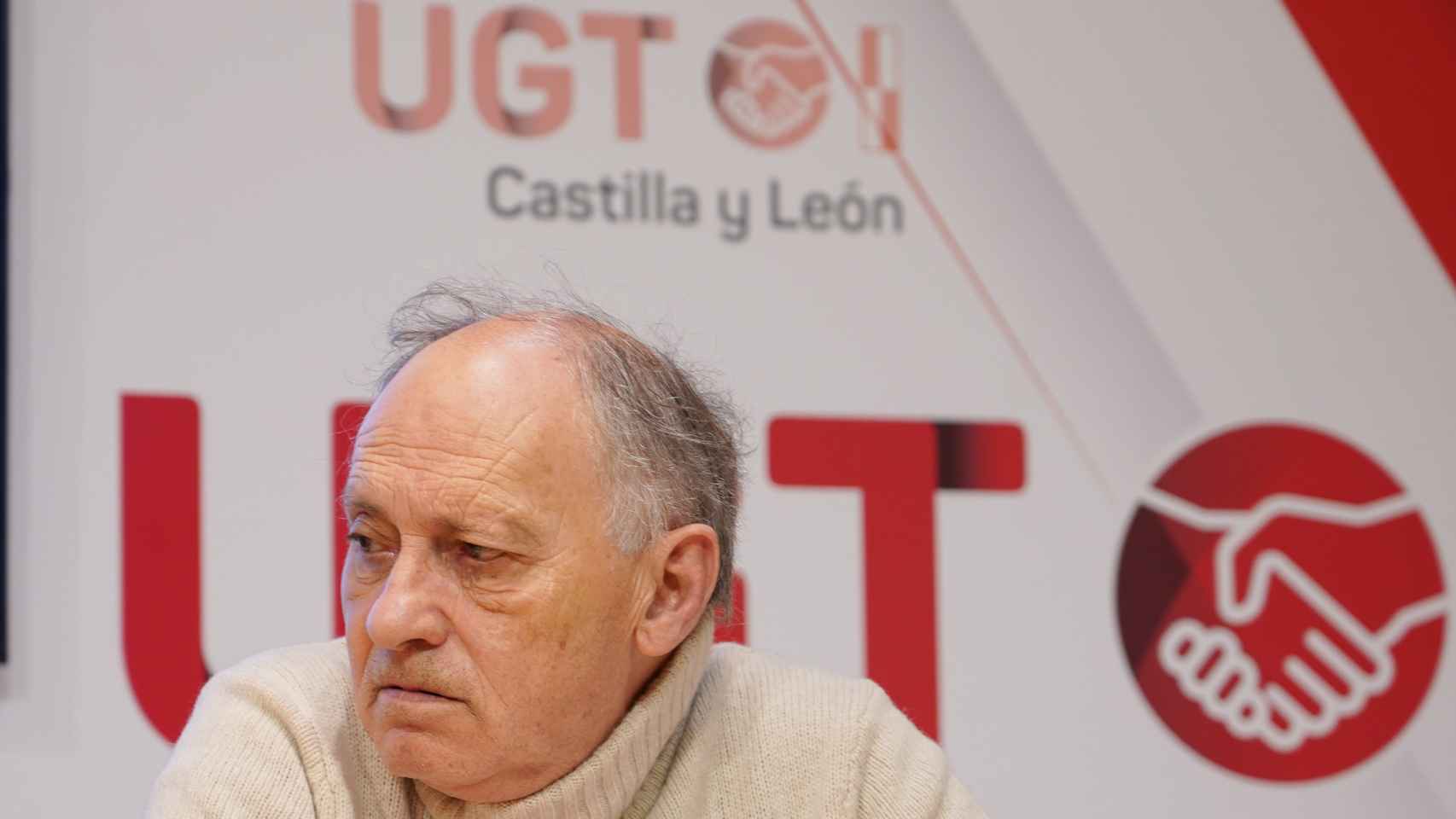 El secretario regional de UGT, Faustino Temprano.