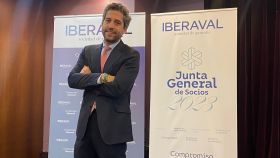 El presidente de Iberaval, César Pontvianne, en la presentación de los resultados de 2022