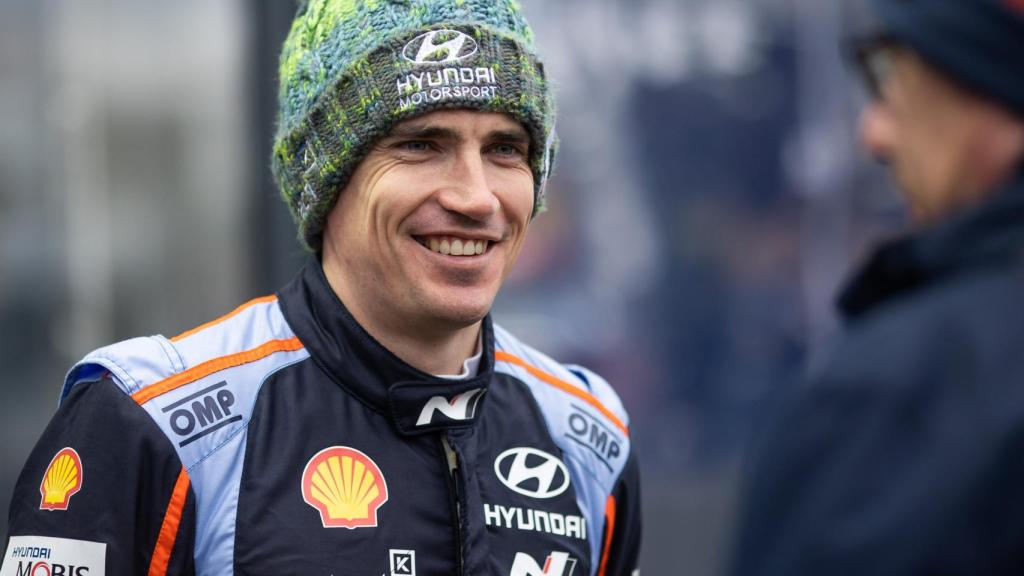 Craig Breen, en un evento de Hyundai.