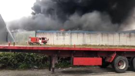 Desactivado el Plan Territorial de Emerxencias en Vilalba (Lugo) por un incendio en una nave