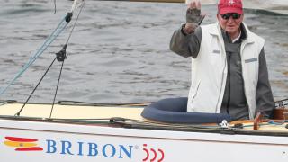 Juan Carlos I, en el Bribón.