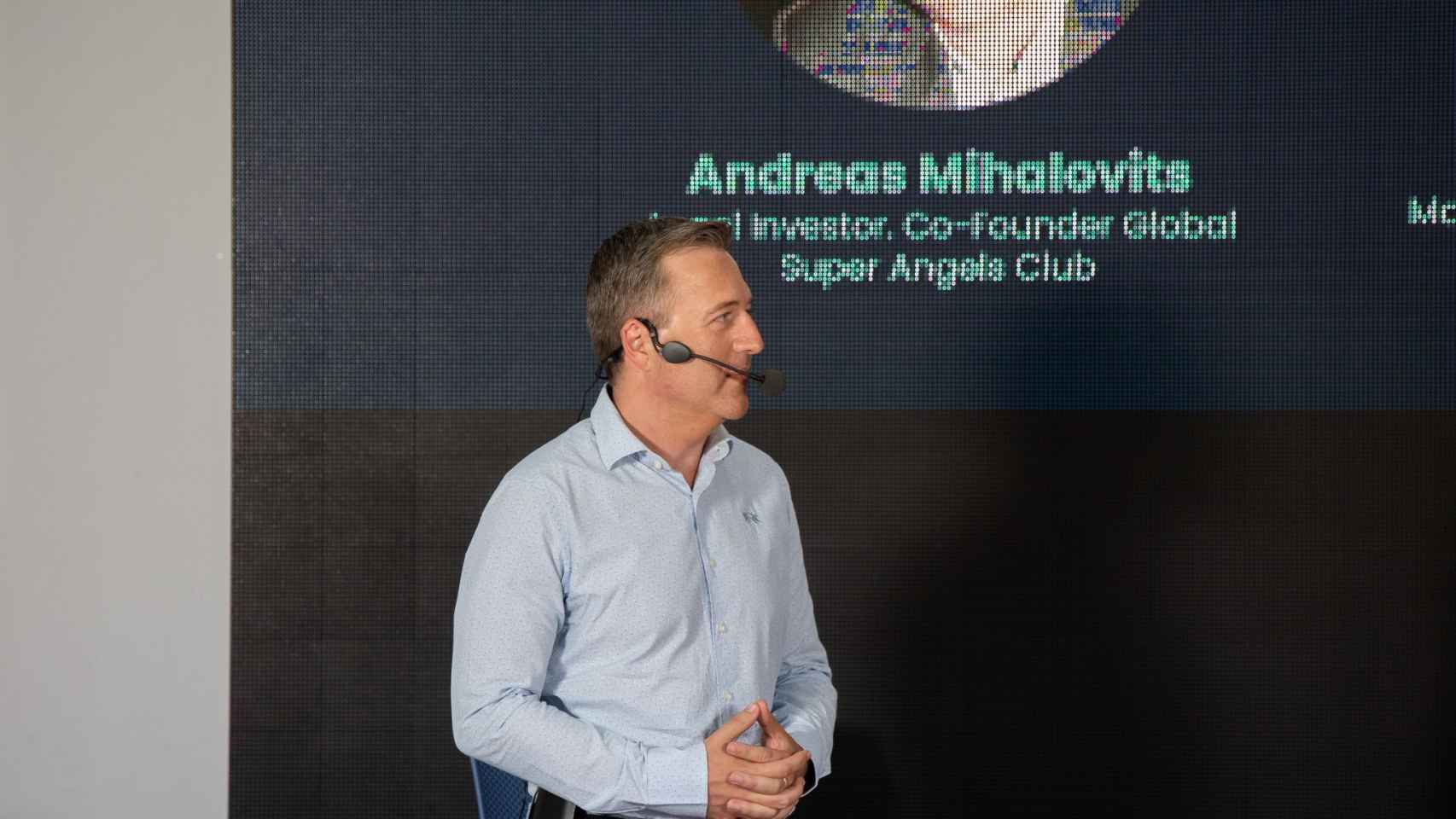 Andreas Mihalovits, durante el BigBan Connect Málaga.