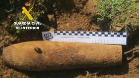 Bomba de aviación encontrada en Villadangos del Páramo