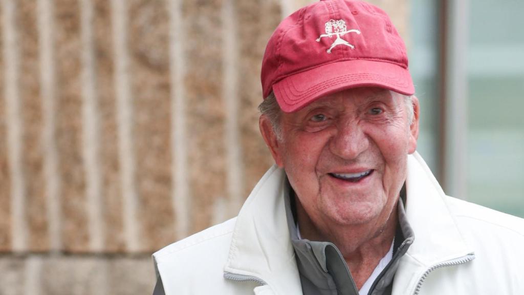 El rey Juan Carlos en su anterior visita a España.