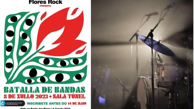 El ‘Flores Rock’ del Barrio de las Flores de A Coruña contará con batalla musical de bandas