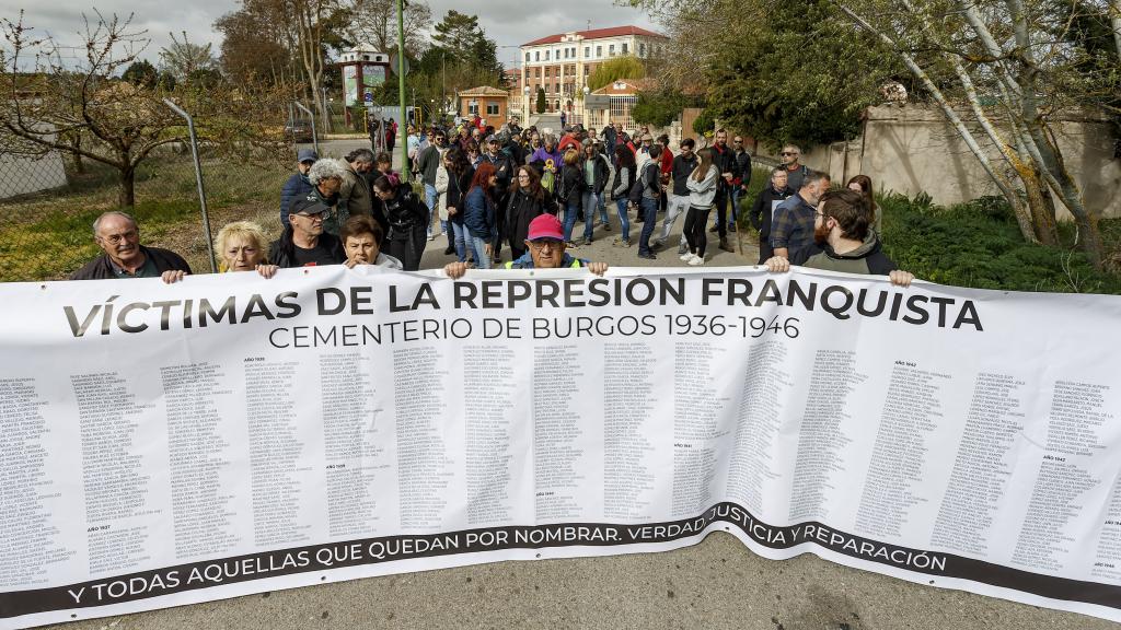 Fotografía de la marcha reivindicativa Su último camino