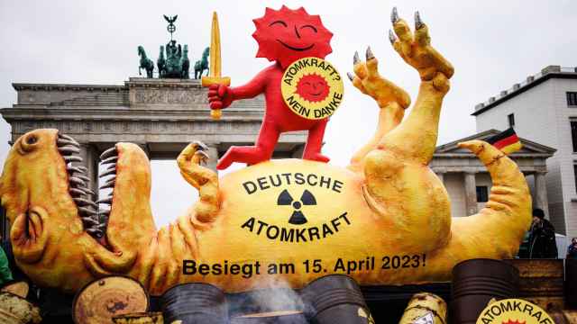 Protesta en Berlín contra la energía nuclear.