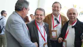 El alcalde de Vigo, Abel Caballero, a su llegada a la Conferencia Municipal del Partido Socialista que se celebra en Valencia.