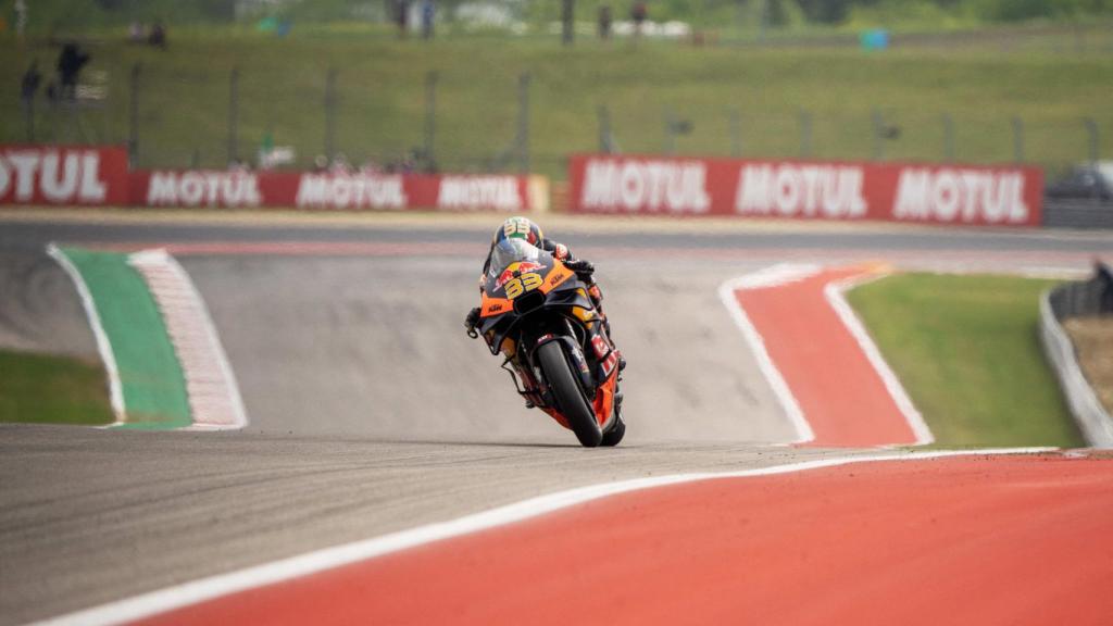 Brad Binder durante el Gran Premio de Las Américas en Austin