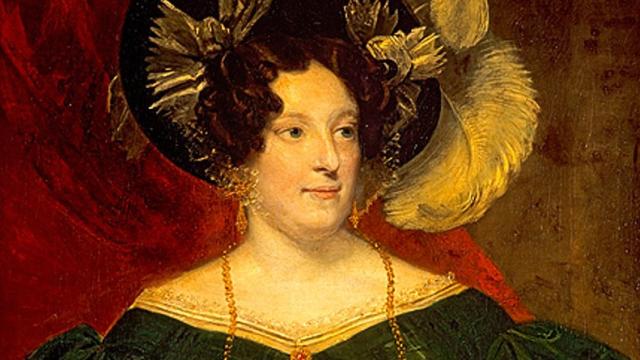 La reina Carolina de Brunswick-Wolfenbüttel.