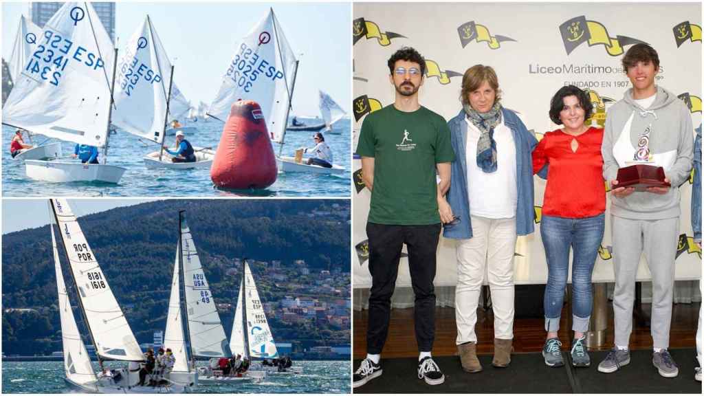 Las regatas Vithas Vigo, Villalia J70 y O Castro finalizan en la ría de Vigo