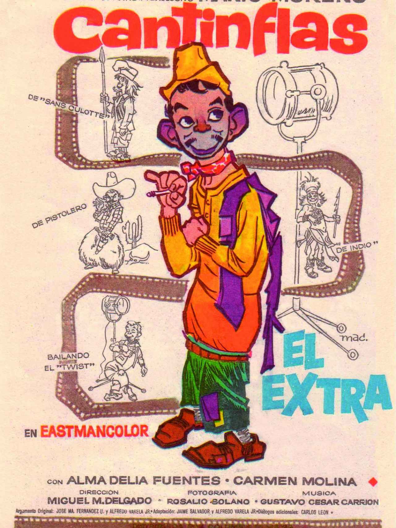 Cartel de 'El extra'