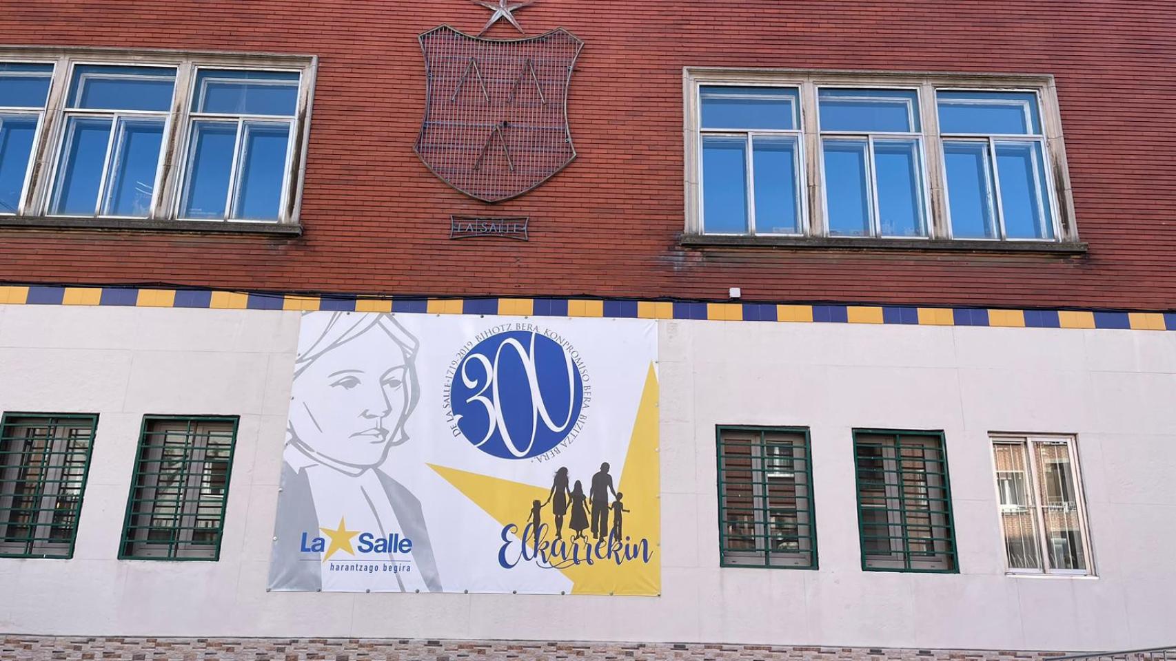 Imagen de la fachada del colegio de La Salle.