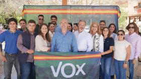 Acto de Vox en la ciudad de Alicante, con Ana Vega, Carlos Fuentes y Carmen Robledillo, candidata al Ayuntamiento de Alicante.