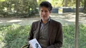Giuliano da Empoli, autor de ‘El mago del Kremlin’, este lunes en la Biblioteca Eugenio Trías de Madrid. Foto: Europa Press