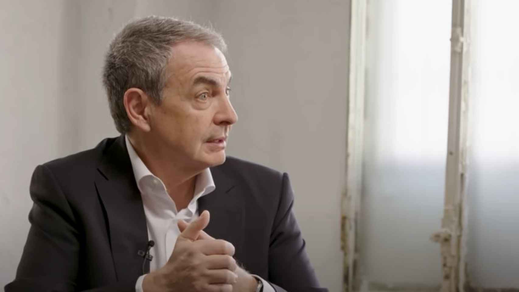 Zapatero, en el programa de Rufián.