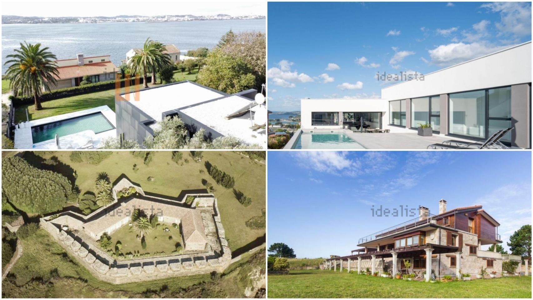 15 casas con vistas al mar por más de un millón de euros en la provincia de A Coruña