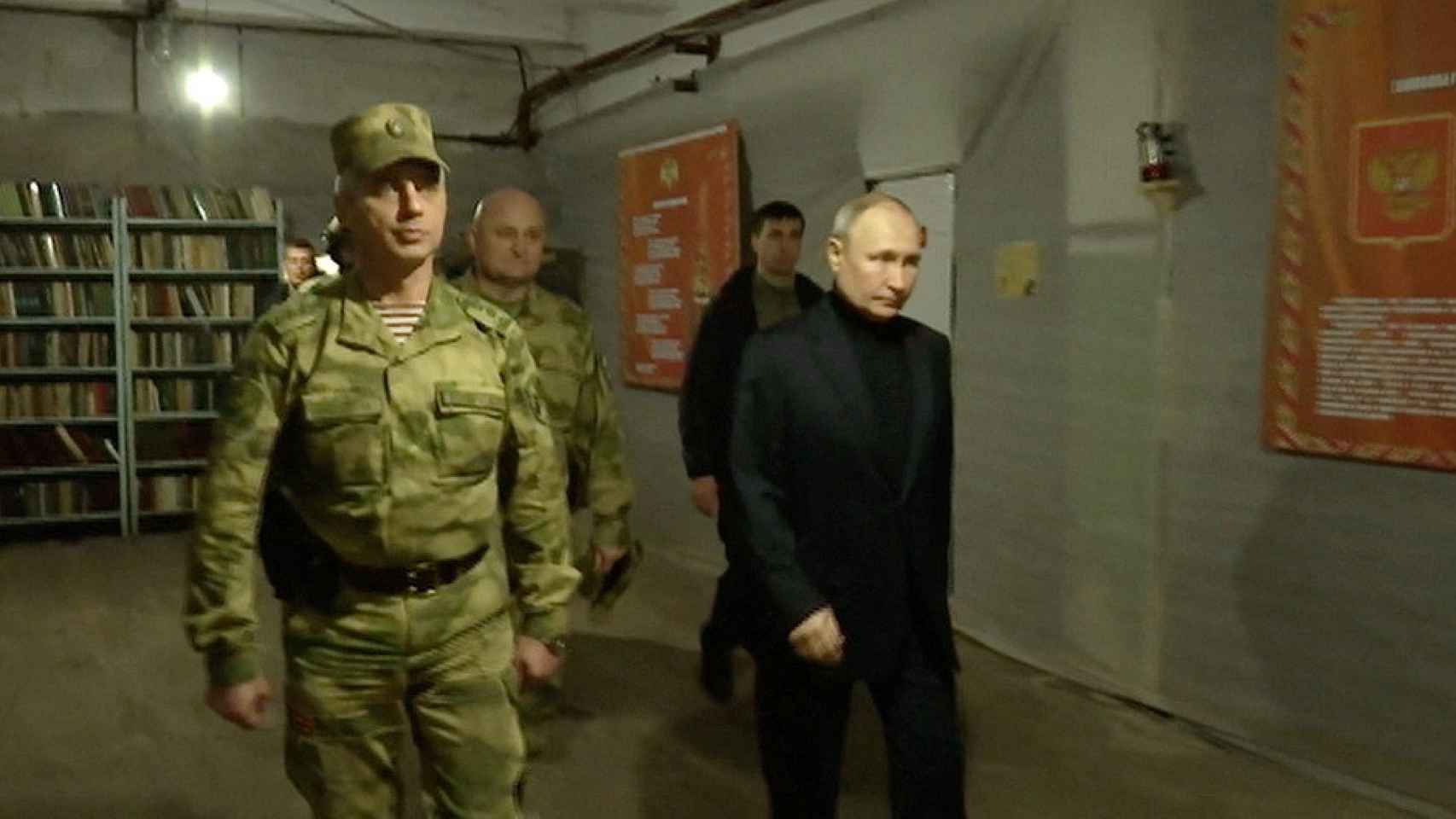 Putin este martes en Lugansk.
