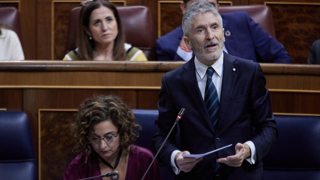 Marlaska, en el Congreso.