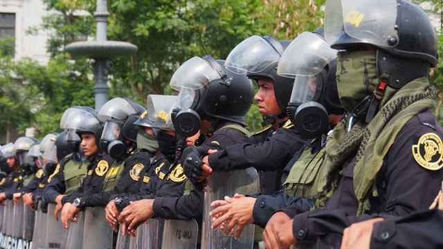 La Policía de Perú en una imagen de archivo.