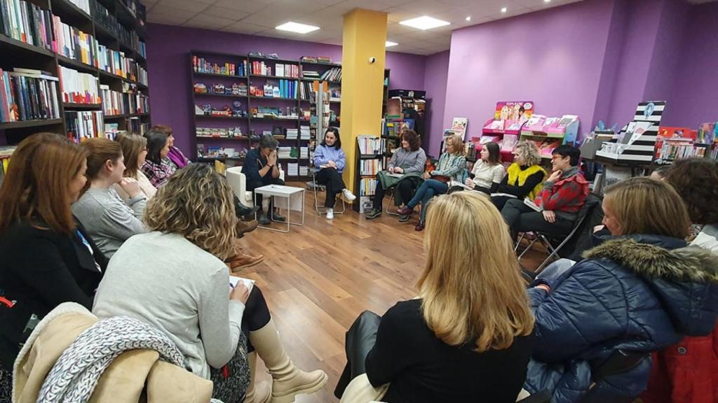 Club de lectura 'Los incomprendidos' en la Librería Ler de Zamora.