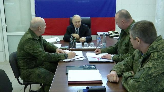Putin visita por sorpresa varios territorios ocupados en Ucrania