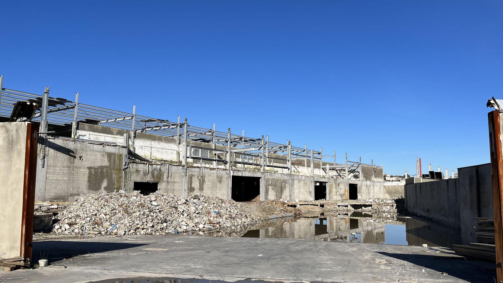 Estado de las obras de Breogán Park