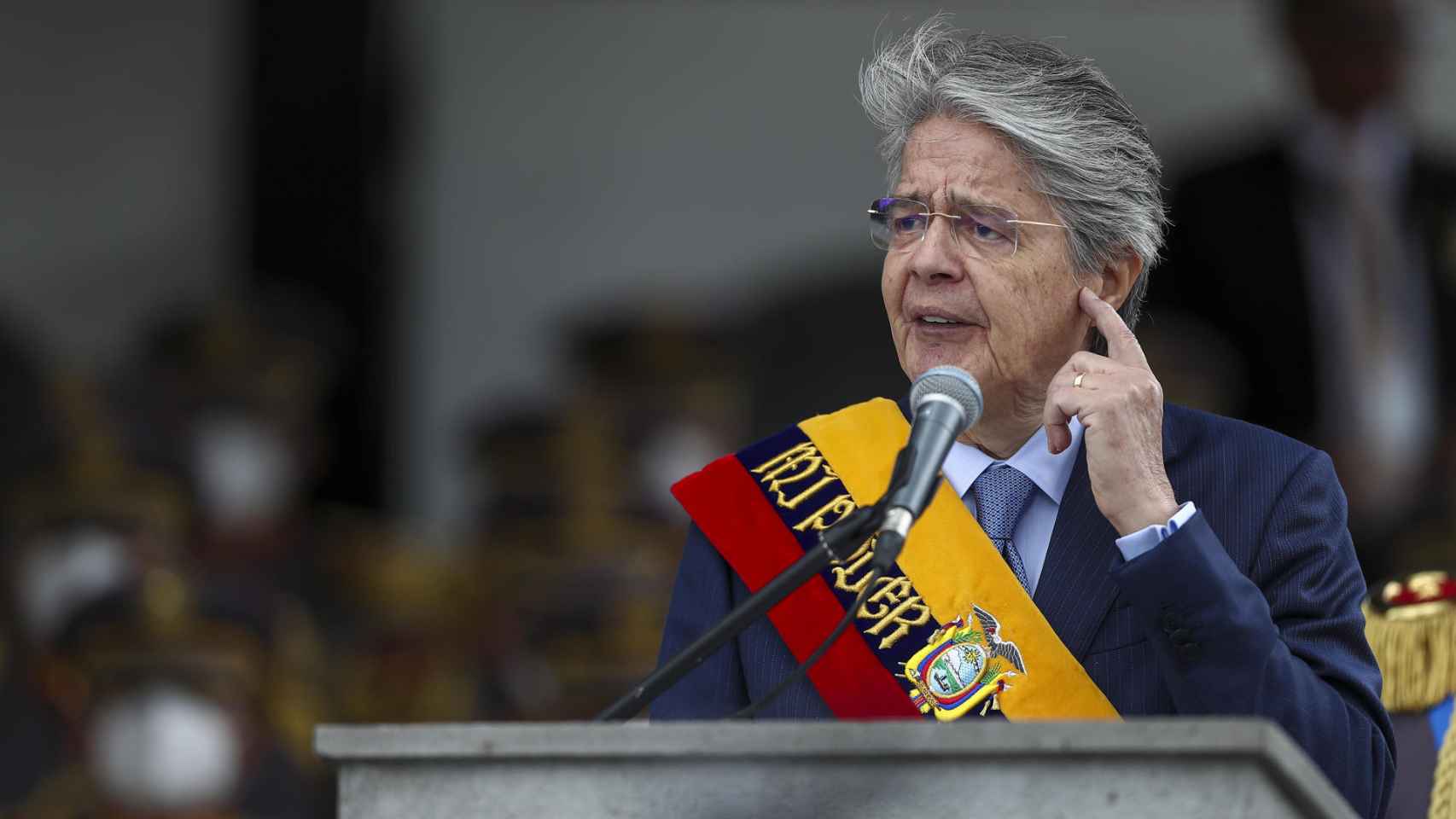 Presidente de Ecuador Guillermo Lasso.