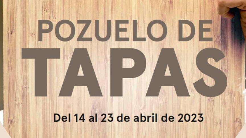 Cartel Pozuelo de tapas 2023.