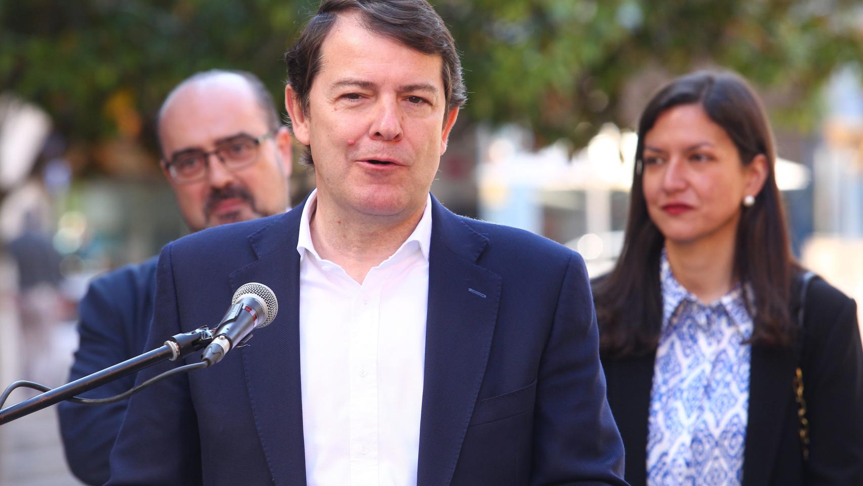 El presidente de la Junta, Alfonso Fernández Mañueco.