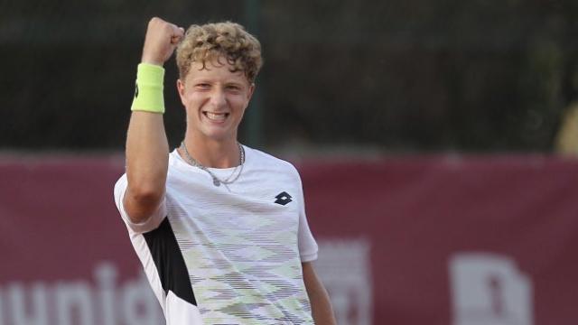 Martín Landaluce, en el Challenger de Madrid