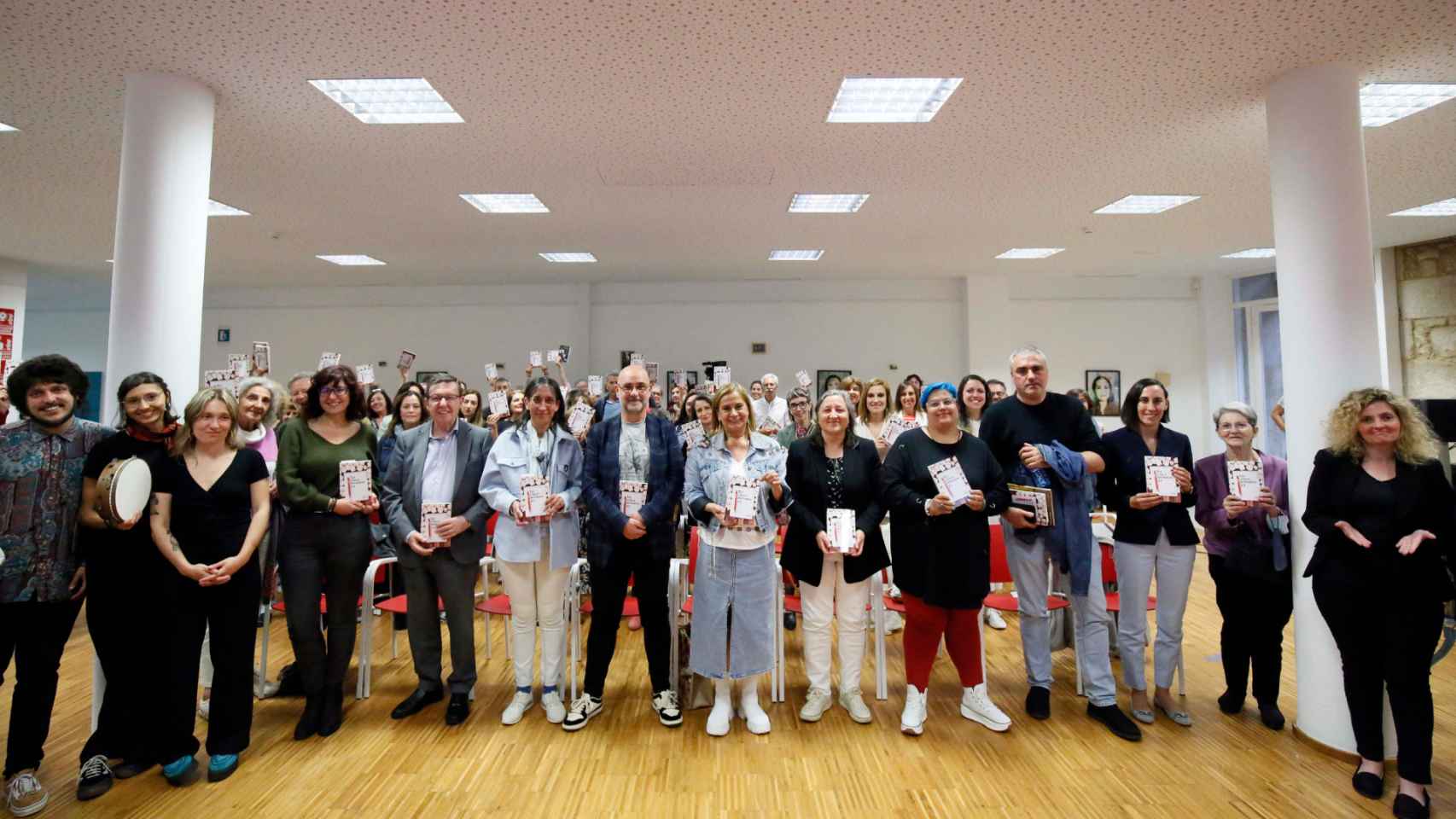 Celebración del Día del Libro en la sede de Vigo de la Diputación de Pontevedra.