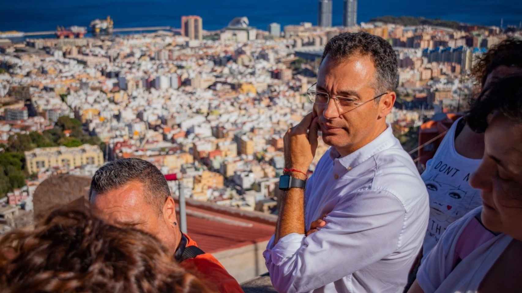 El portavoz del PP en el Ayuntamiento de Santa Cruz de Tenerife, Carlos Tarife
