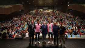 Celebración del ‘Centenario cos Cativos’ en el Auditorio Mar de Vigo.