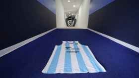 Así es la camiseta que vestirá el Unicaja como muestra de apoyo al Málaga CF.