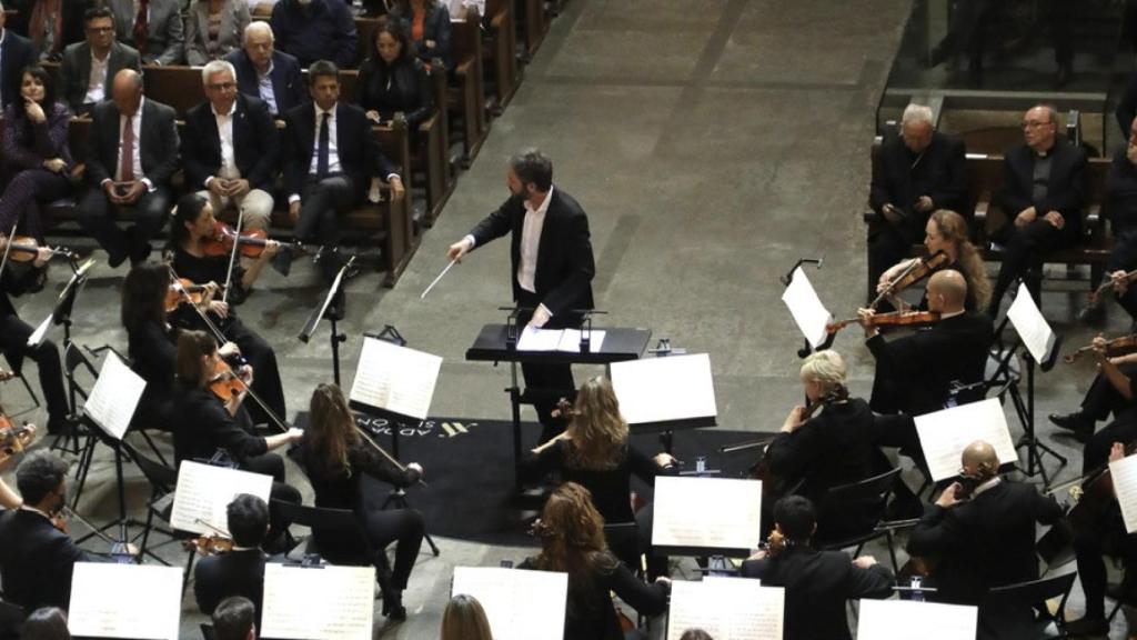 Un momento del concierto en la Concatedral.