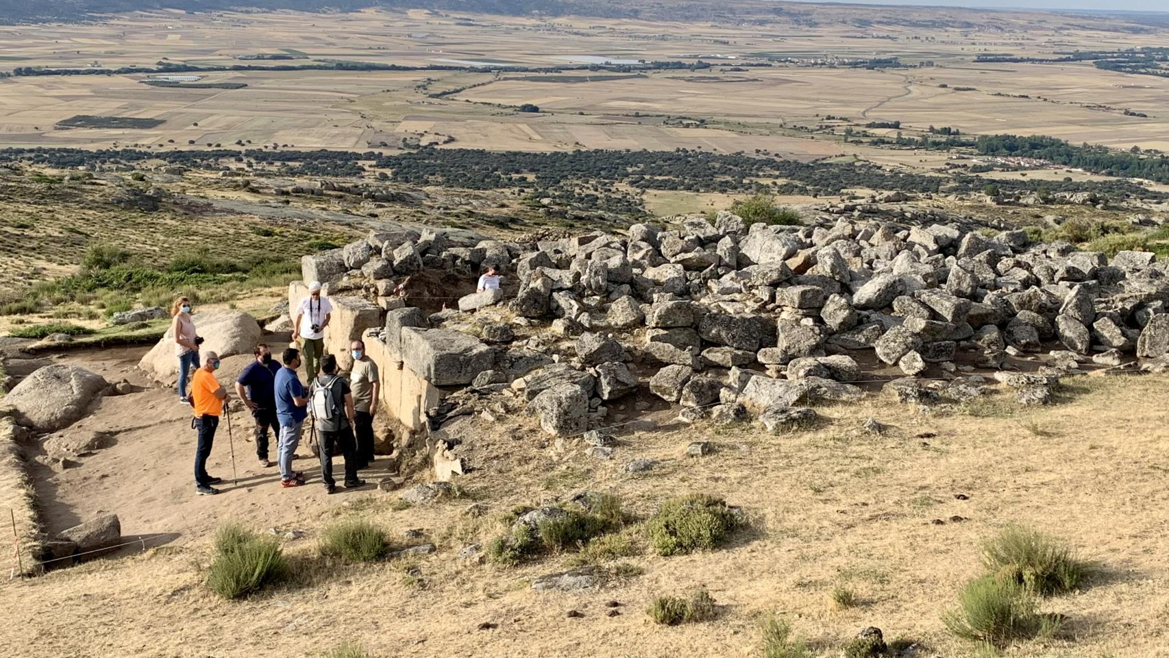 Imagen del castro de Ulaca, en la provincia de Ávila.