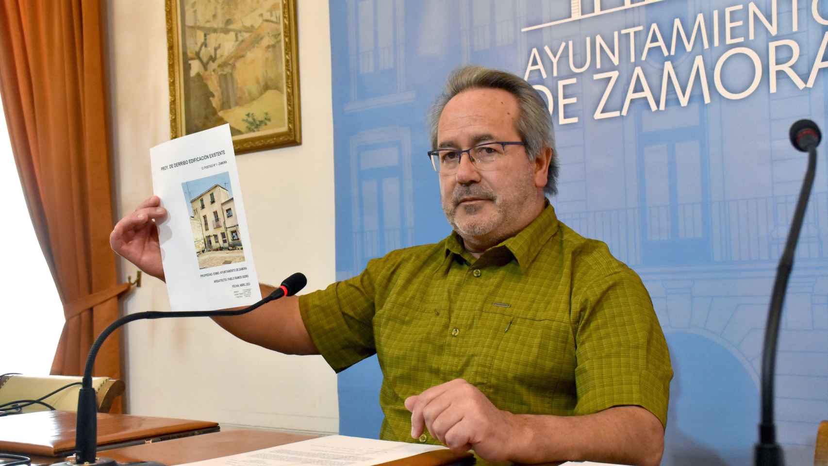 El alcalde de Zamora, Francisco Guarido