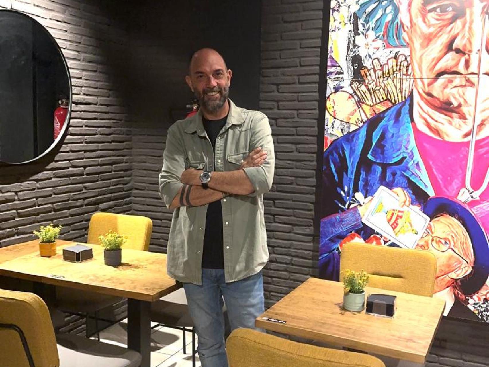 José Risco, socio del Restaurante Majareta en Toledo.