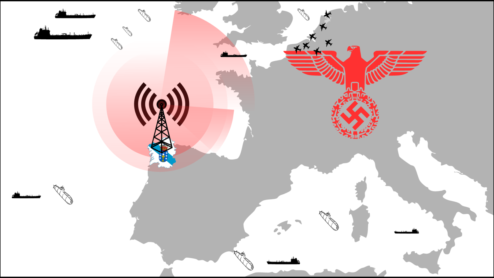 La huella del Tercer Reich en Galicia: las Torres de Arneiro con las que Hitler quiso dominar mar y aire