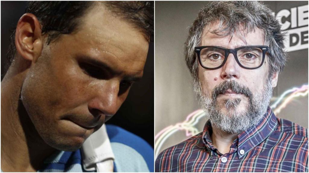 A la izquierda, Rafa Nadal; a la derecha, Iván Ferreiro.