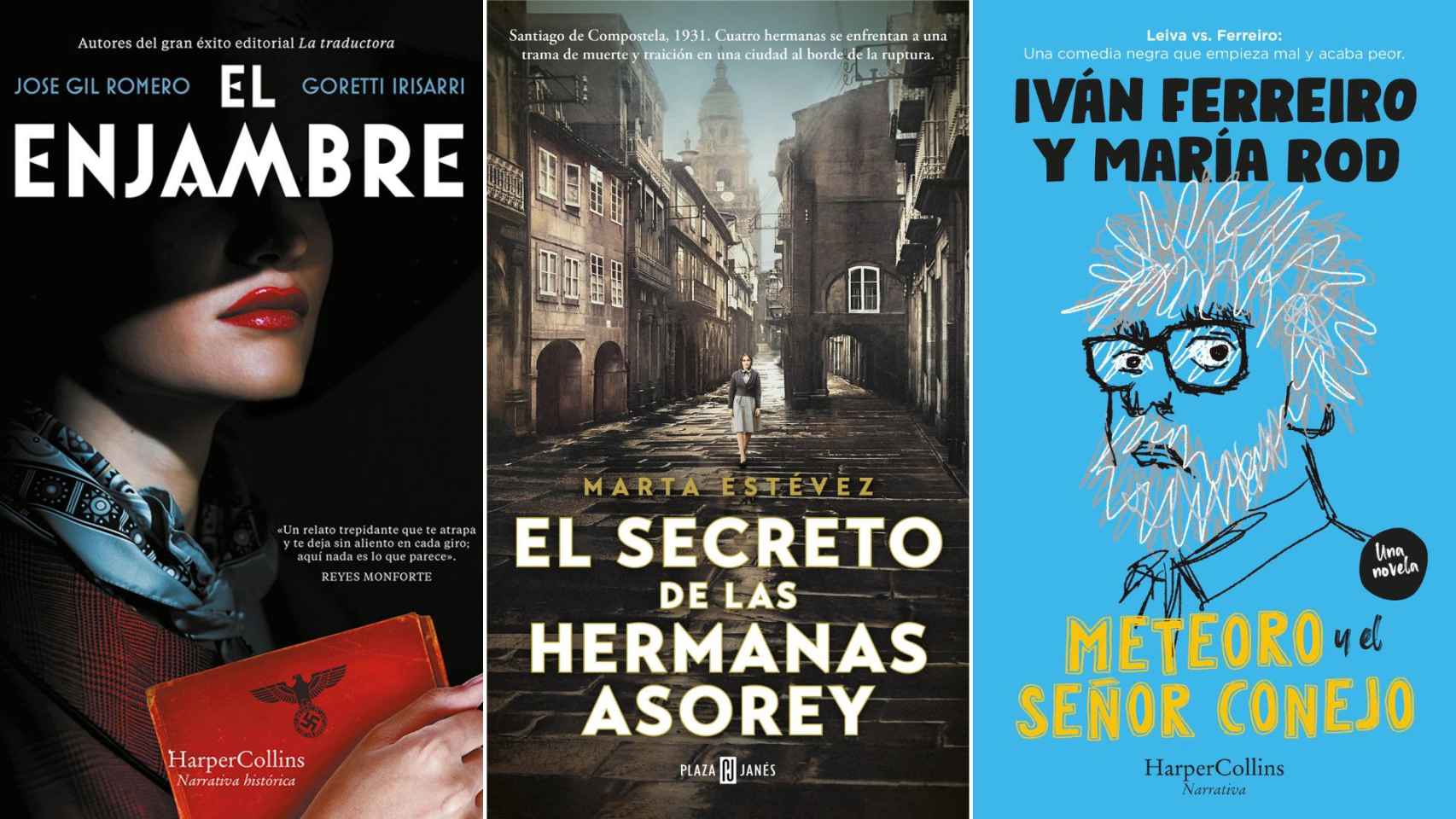 Tres títulos de autores vigueses para el Día del Libro.