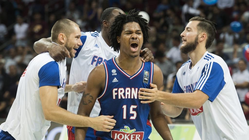 Mickael Gelabale, con la selección de Francia