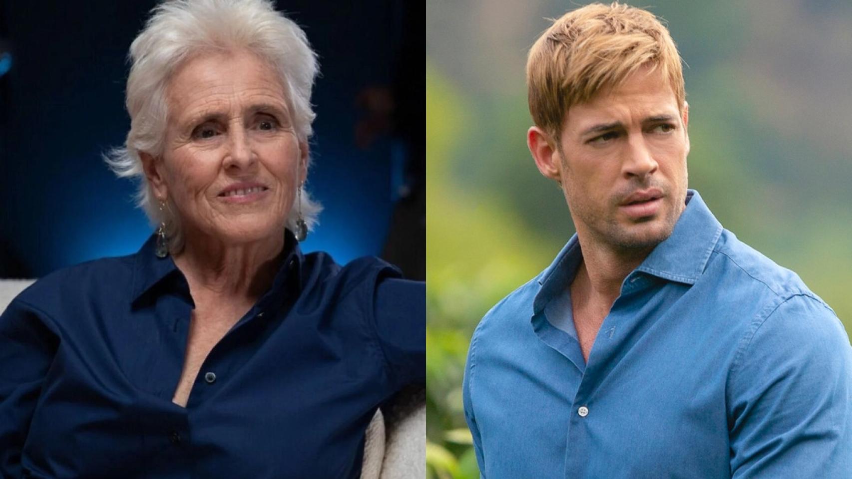 Mecedes Milá en 'Milá y Levy' y William Levy en 'Café, con aroma de mujer'.