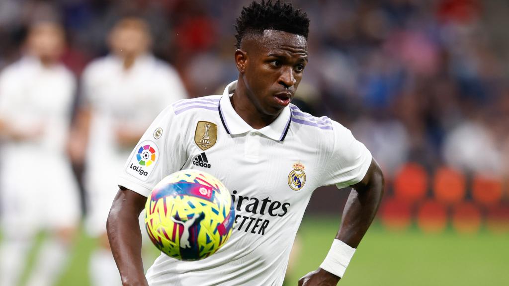 Vinicius Júnior, durante el Real Madrid - Celta de Vigo