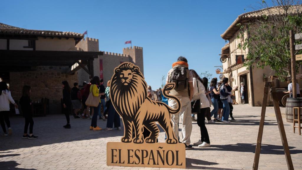 El león de EL ESPAÑOL en Puy du Fou.